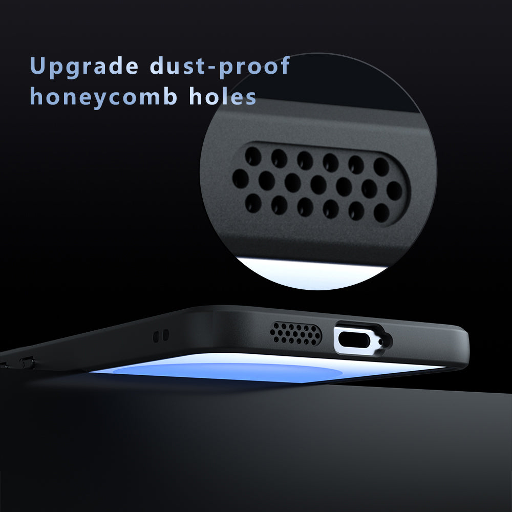 MagSafe-Hülle für Samsung Galaxy S26 FE, Techsuit, PureFrost, Satin Schwarz