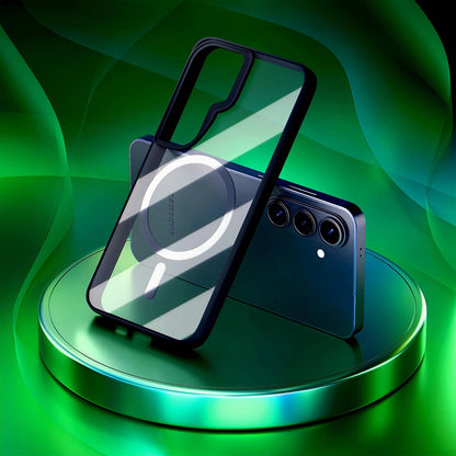 MagSafe Hülle für Samsung Galaxy S26 Plus, 3MK, Satin Armor, Transparent