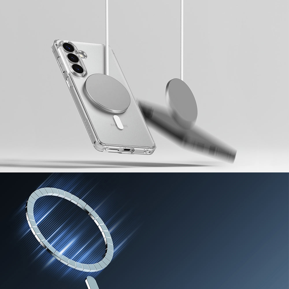 MagSafe Hülle für Samsung Galaxy S26 Plus, Ringke, Fusion, Transparent