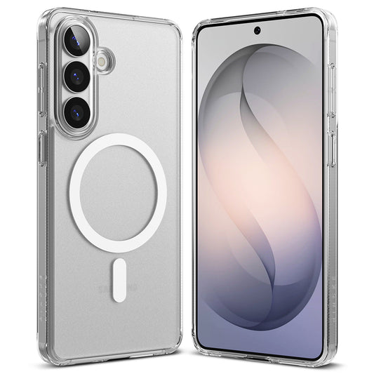 Coque MagSafe pour Samsung Galaxy S26 Plus, Ringke, Fusion, Transparent Mat
