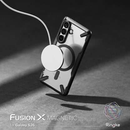 Étui MagSafe pour Samsung Galaxy S26 Plus, Ringke, Fusion X, Noir