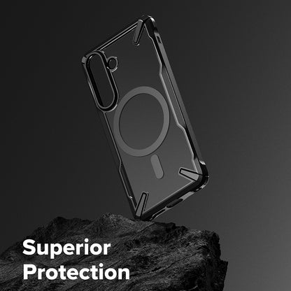 Étui MagSafe pour Samsung Galaxy S26 Plus, Ringke, Fusion X, Noir