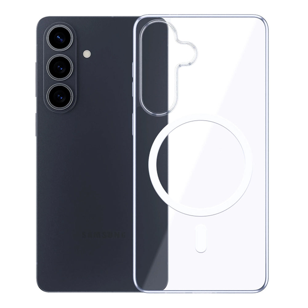 MagSafe Hülle für Samsung Galaxy S26 Plus S947, 3MK, Clear MagCase, Transparent