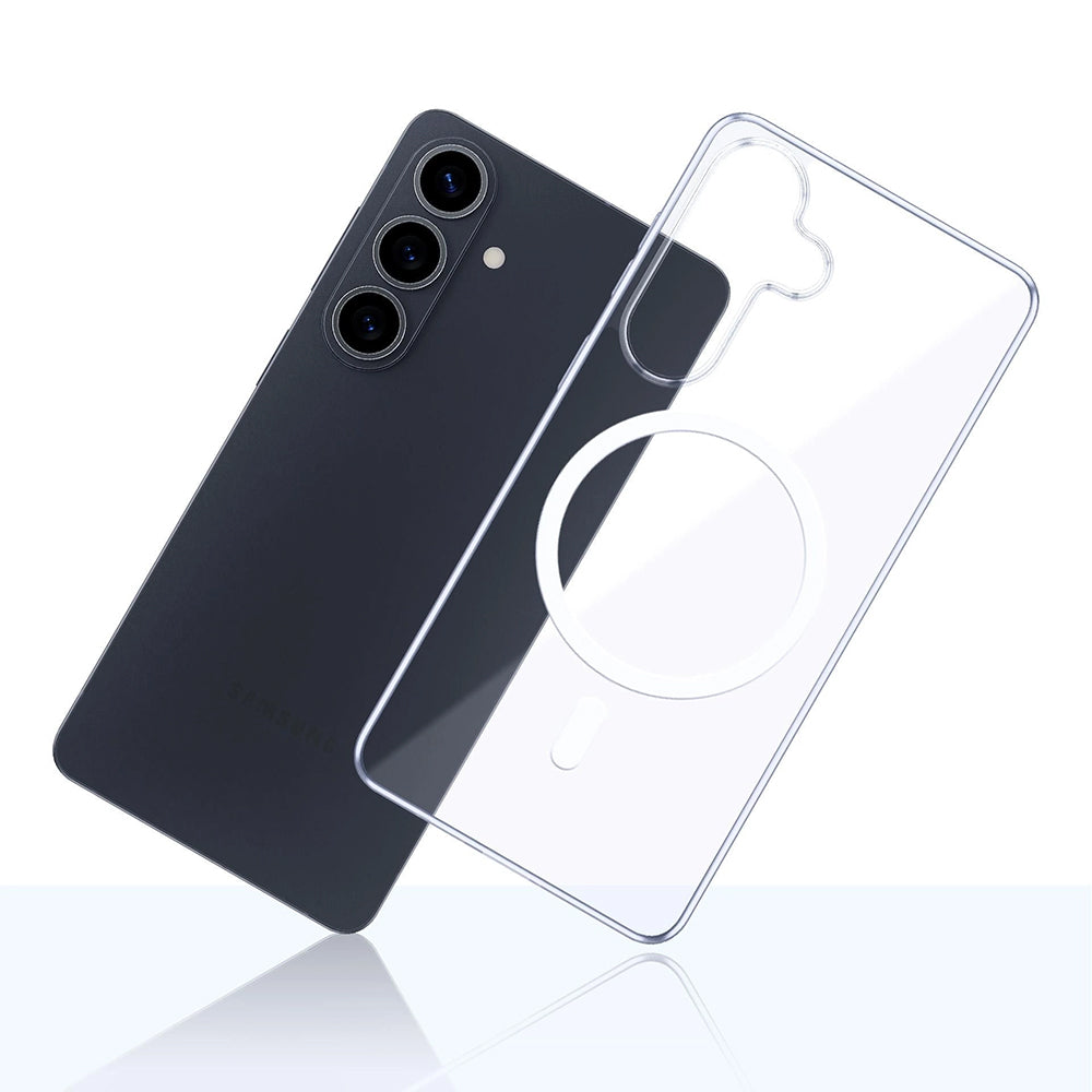 MagSafe Hülle für Samsung Galaxy S26 Plus S947, 3MK, Clear MagCase, Transparent