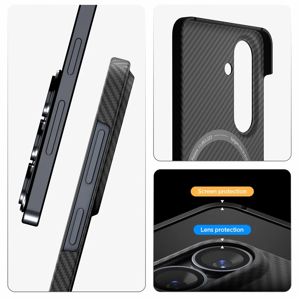Coque MagSafe pour Samsung Galaxy S26 Plus S947, Spigen, Air Skin, Noire