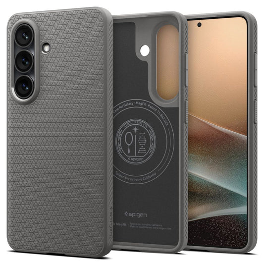 MagSafe Hülle für Samsung Galaxy S26 Plus S947, Spigen, Liquid Air, Grau ACS10705