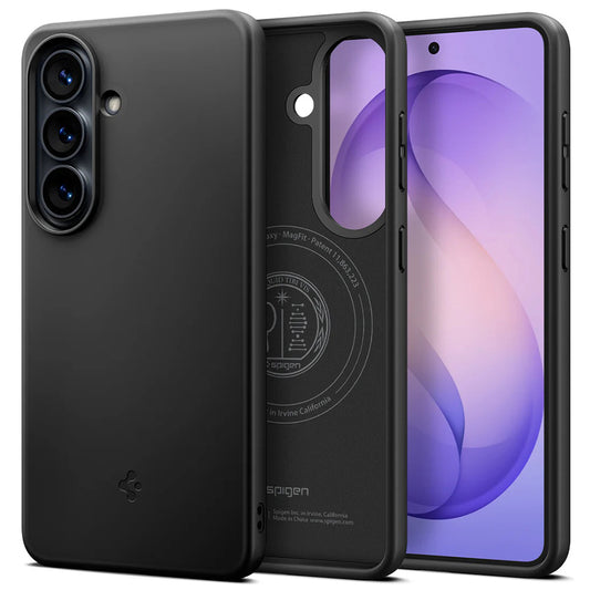 MagSafe Hülle für Samsung Galaxy S26 Plus S947, Spigen, Thin Fit, Schwarz ACS11395