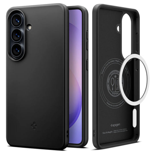 MagSafe Hülle für Samsung Galaxy S26 Plus S947, Spigen, Thin Fit, Schwarz ACS11395