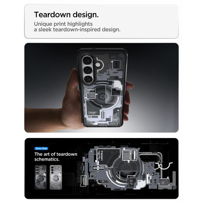 MagSafe Hülle für Samsung Galaxy S26 Plus S947, Spigen, Ultra Hybrid Zero One, Schwarz ACS10711