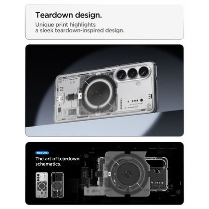 MagSafe Case for Samsung Galaxy S26 Plus S947, Spigen, Ultra Hybrid Neo One, Transparent ACS11212