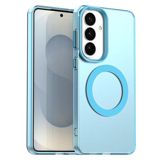 Housse MagSafe pour Samsung Galaxy S26 Plus, Techsuit, CandyCase, Bleue