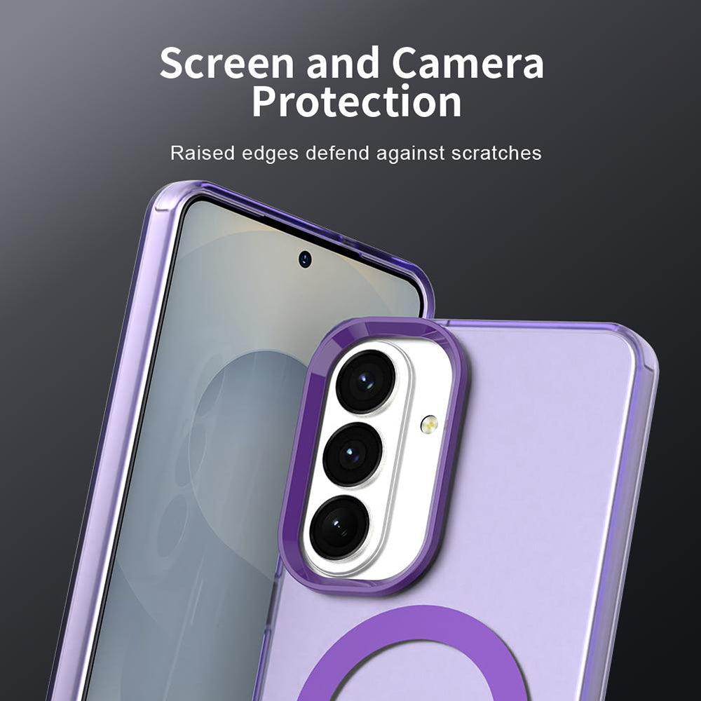 Étui MagSafe pour Samsung Galaxy S26 Plus, Techsuit, CandyCase, Violet