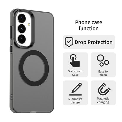 MagSafe Hülle für Samsung Galaxy S26 Plus, Techsuit, CandyCase, Schwarz