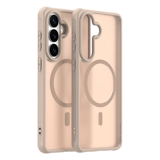 Étui MagSafe pour Samsung Galaxy S26 Plus, Techsuit, HaloFrost II, Doré