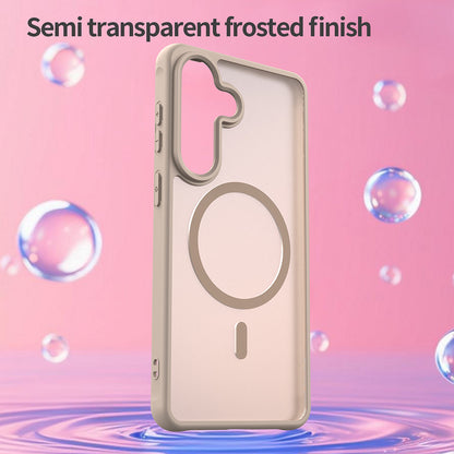 MagSafe Hülle für Samsung Galaxy S26 Plus, Techsuit, HaloFrost II, Gold