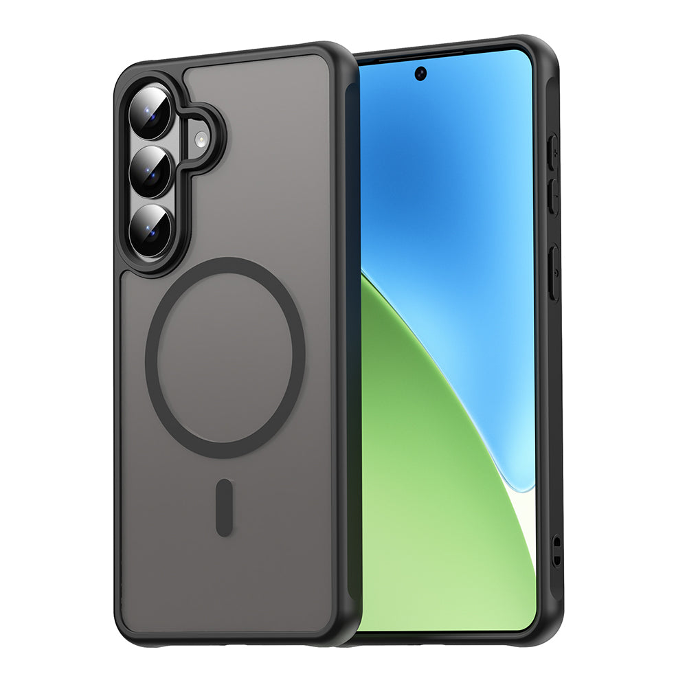 Housse MagSafe pour Samsung Galaxy S26 Plus, Techsuit, HaloFrost II, Noire