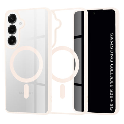 Étui MagSafe pour Samsung Galaxy S26 Plus, Techsuit, Pro, Rose