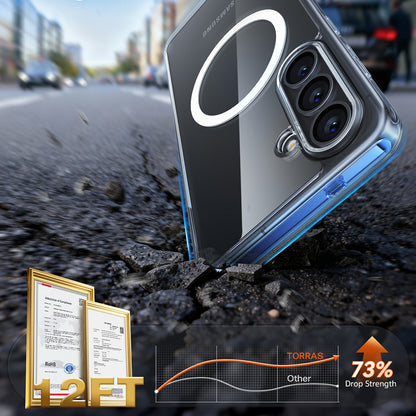 MagSafe Hülle für Samsung Galaxy S26 Plus, Torras, Guardian, Transparent