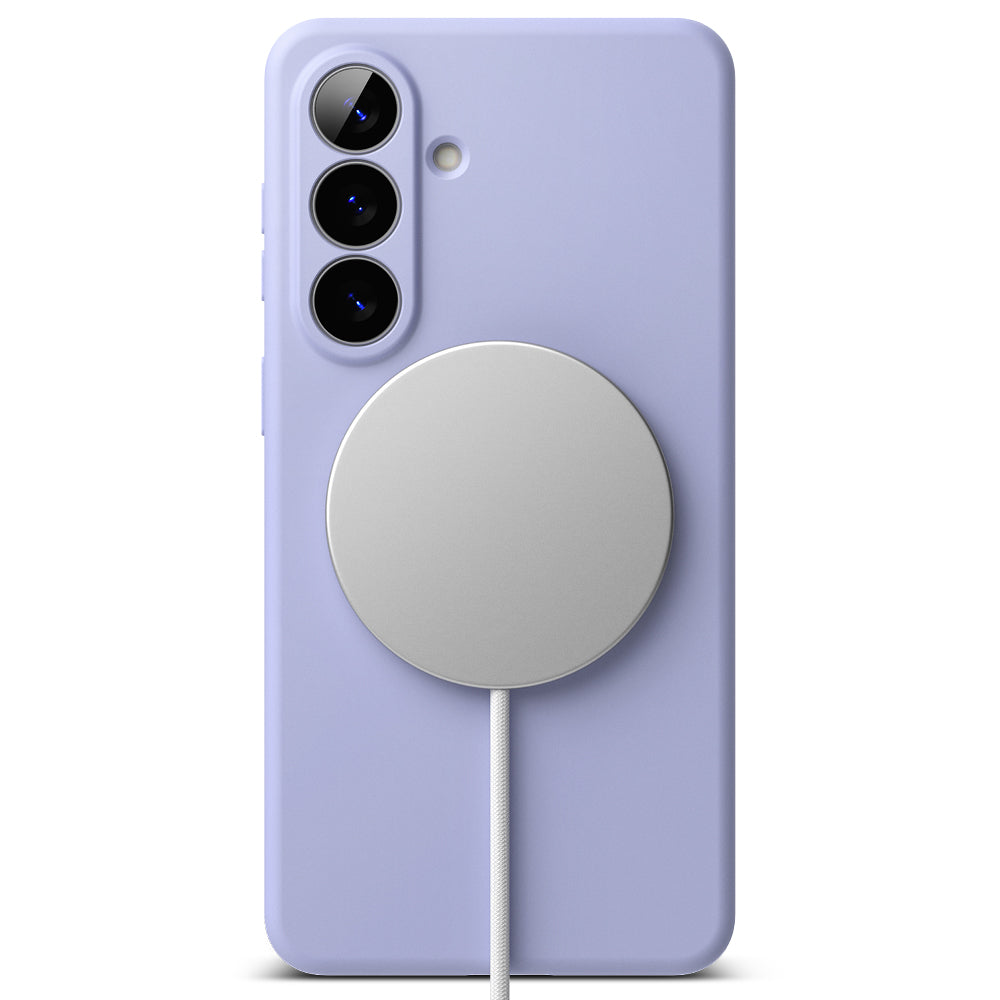 Étui MagSafe pour Samsung Galaxy S26 S942, Ringke, Silicone, Mauve
