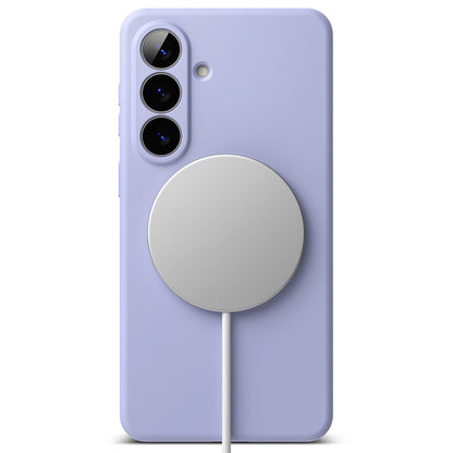 Étui MagSafe pour Samsung Galaxy S26 S942, Ringke, Silicone, Mauve