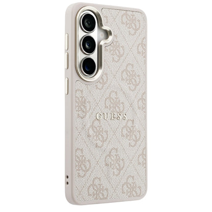 MagSafe Hülle für Samsung Galaxy S26 S942, Guess, 4G Embossed Ring, Rosa