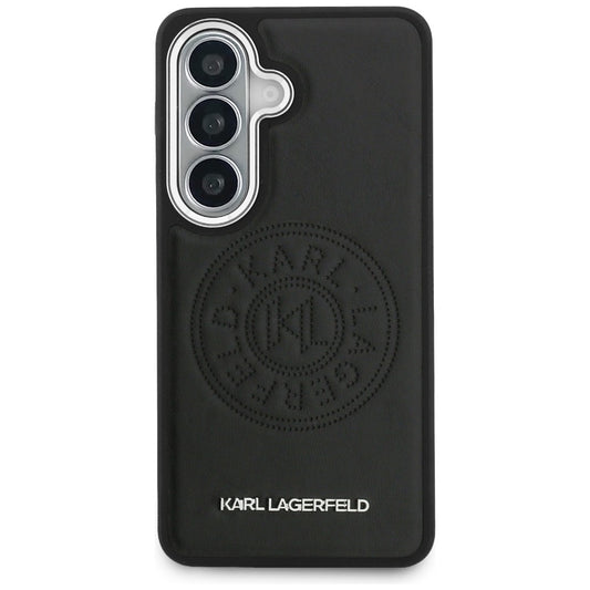MagSafe Case for Samsung Galaxy S26 S942, Karl Lagerfeld, Karl Round Point Logo, Black