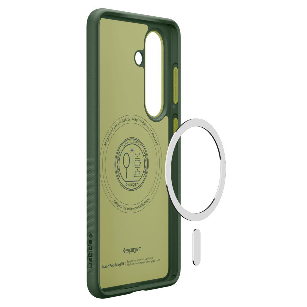 Housse MagSafe pour Samsung Galaxy S26 S942, Spigen, Caseology Nano Pop, Vert ACS11067