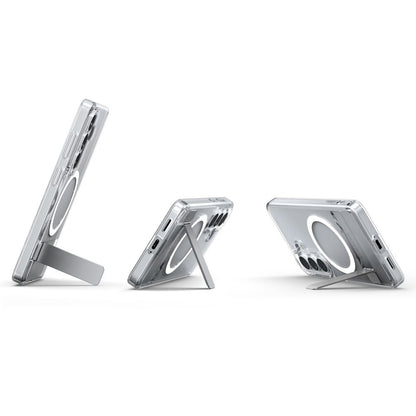 Coque MagSafe pour Samsung Galaxy S26 S942, Spigen, Ultra Hybrid S, Transparente Blanche ACS11061