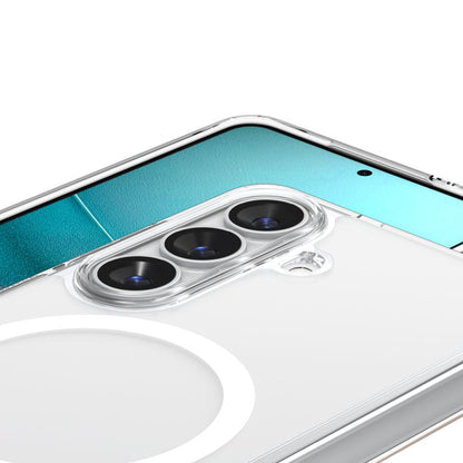 MagSafe Case for Samsung Galaxy S26 S942, Spigen, Ultra Hybrid, White Transparent ACS10734