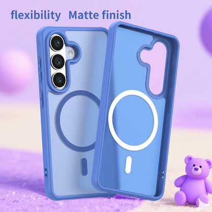 MagSafe Hülle für Samsung Galaxy S26, Techsuit, HaloFrost II, Blau