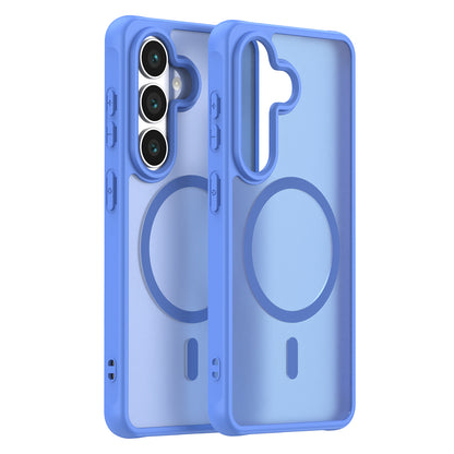 MagSafe Hülle für Samsung Galaxy S26, Techsuit, HaloFrost II, Blau
