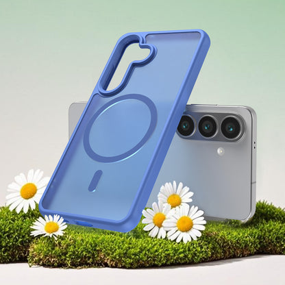 MagSafe Hülle für Samsung Galaxy S26, Techsuit, HaloFrost II, Blau