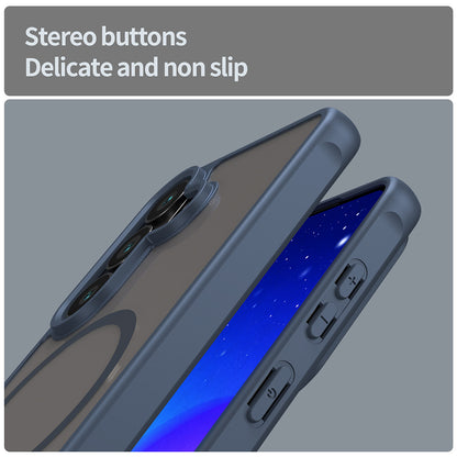 MagSafe Hülle für Samsung Galaxy S26, Techsuit, HaloFrost II, Marineblau