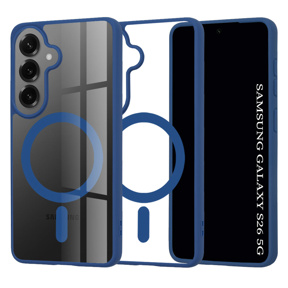 Étui MagSafe pour Samsung Galaxy S26, Techsuit, Pro, Bleu