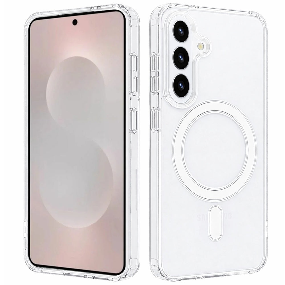 Coque MagSafe pour Samsung Galaxy S26, Techsuit, Pro, Transparente