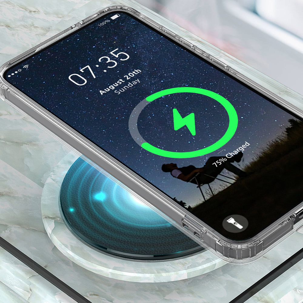 Coque MagSafe pour Samsung Galaxy S26, Techsuit, Pro, Transparente