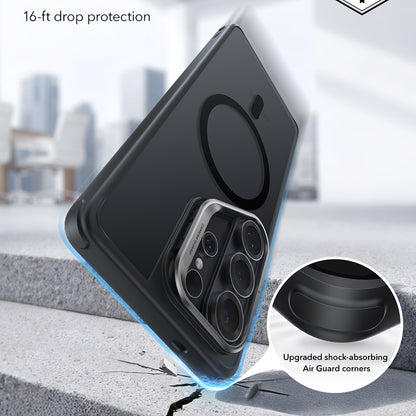 Housse MagSafe pour Samsung Galaxy S26 Ultra S948, ESR, Classic Hybrid Kickstand, Noir Satiné