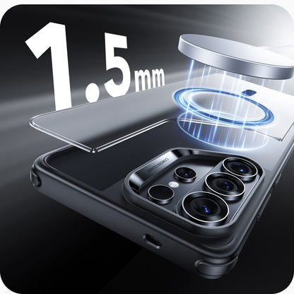 Housse MagSafe pour Samsung Galaxy S26 Ultra, ESR, Classic Hybrid, Noir Satiné