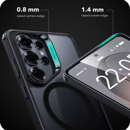 Housse MagSafe pour Samsung Galaxy S26 Ultra, ESR, Classic Hybrid, Noir Satiné