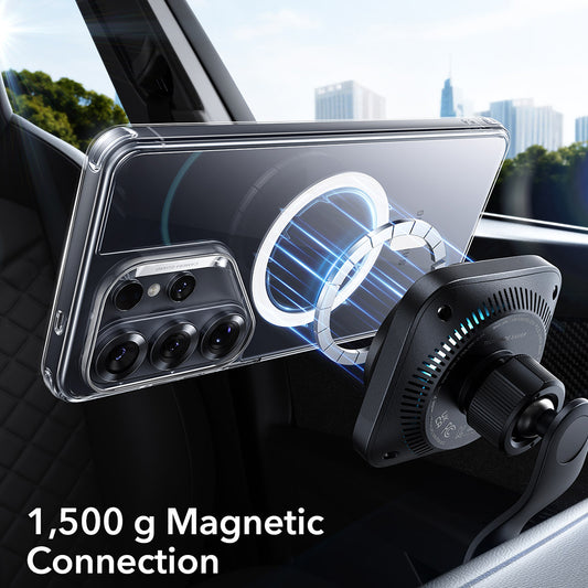 Coque MagSafe pour Samsung Galaxy S26 Ultra, ESR, Classic Hybrid, Transparente