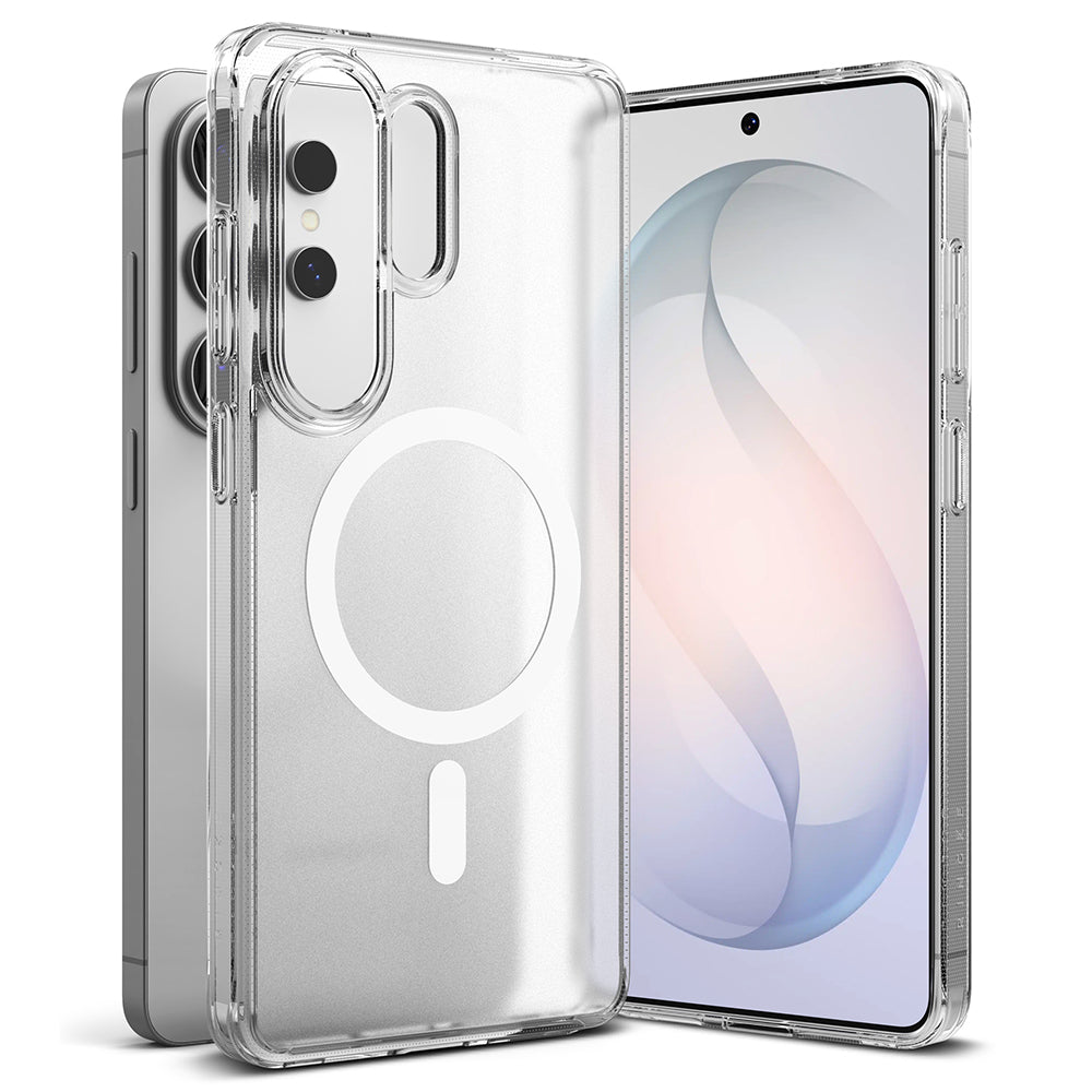 Étui MagSafe pour Samsung Galaxy S26 Ultra, Ringke, Fusion, Mat Transparent