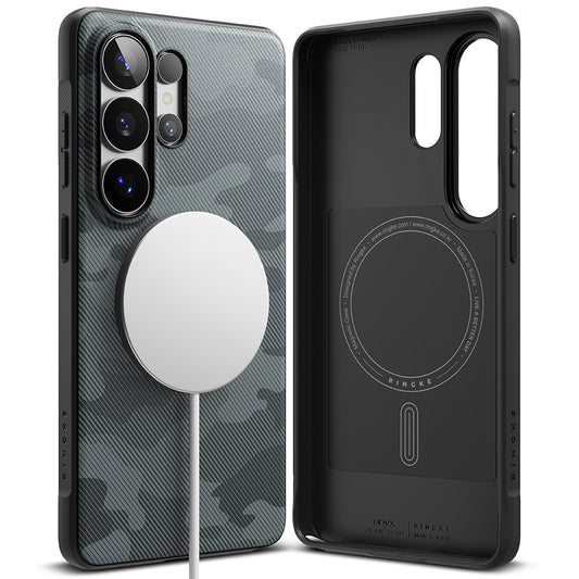 MagSafe Hülle für Samsung Galaxy S26 Ultra S948, Ringke, Onyx, Tarnfarbe