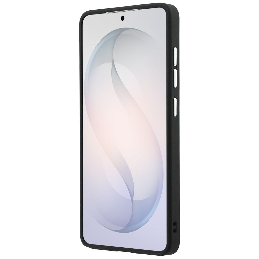 Coque MagSafe pour Samsung Galaxy S26 Ultra S948, Guess, Logo Triangle Pailleté Fixe, Argentée