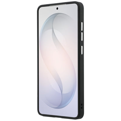 Coque MagSafe pour Samsung Galaxy S26 Ultra S948, Guess, Logo Triangle Pailleté Fixe, Argentée