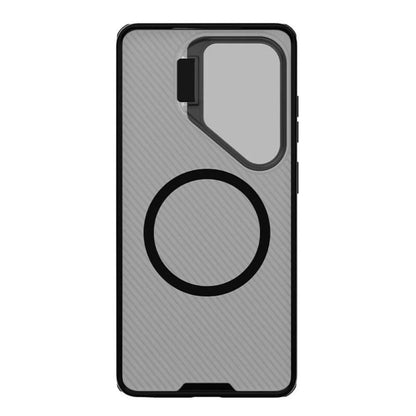 MagSafe-Hülle für Samsung Galaxy S26 Ultra S948, Nillkin, CamShield Prop, Schwarz Transparent