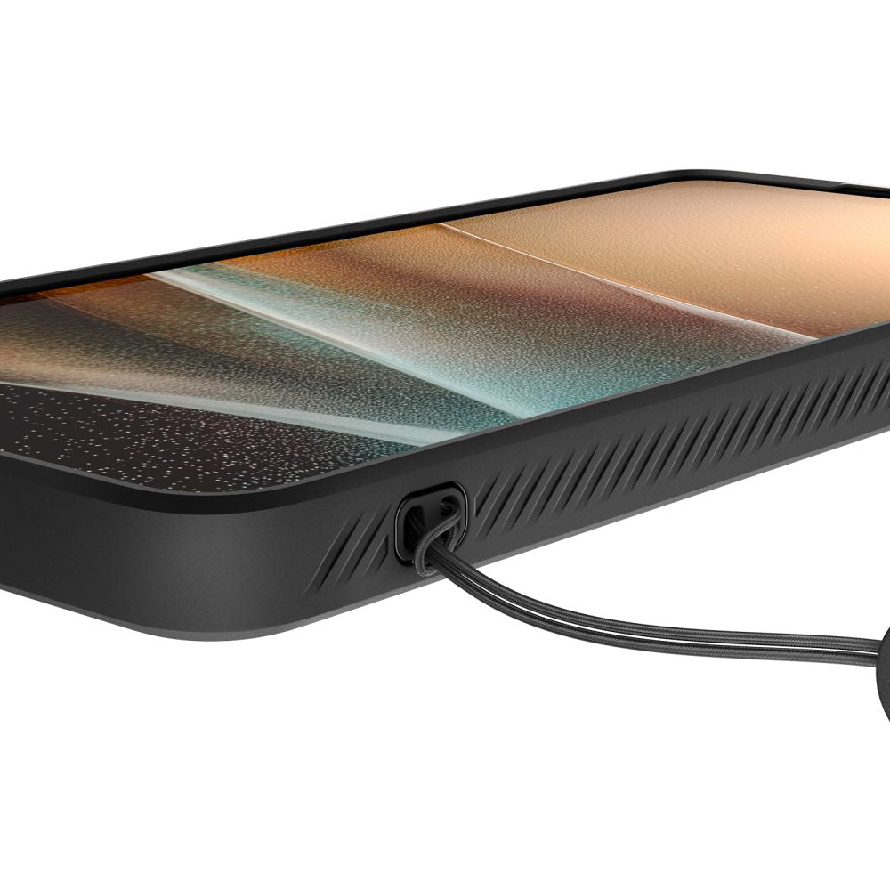 Étui MagSafe pour Samsung Galaxy S26 Ultra S948, Spigen, Liquid Air, Noir Mat ACS10674