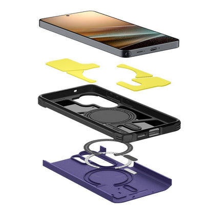 Coque MagSafe pour Samsung Galaxy S26 Ultra S948, Spigen, Tough Armor, Mauve ACS11209