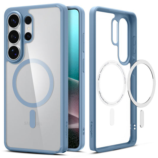 Coque MagSafe pour Samsung Galaxy S26 Ultra S948, Spigen, Ultra Hybrid, Bleu ACS11207