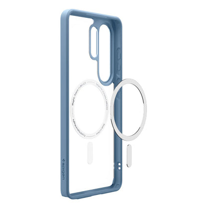 Coque MagSafe pour Samsung Galaxy S26 Ultra S948, Spigen, Ultra Hybrid, Bleu ACS11207