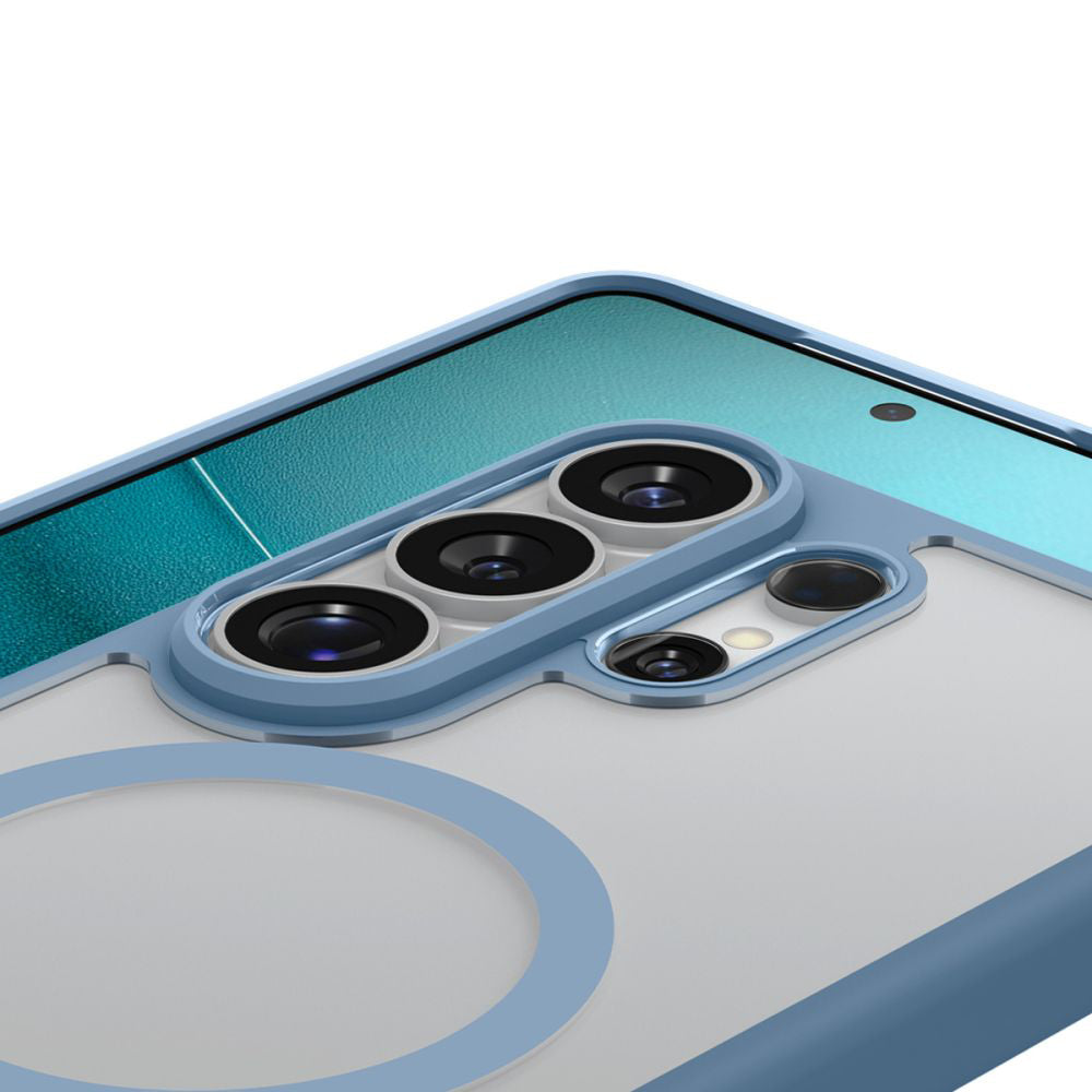 Coque MagSafe pour Samsung Galaxy S26 Ultra S948, Spigen, Ultra Hybrid, Bleu ACS11207